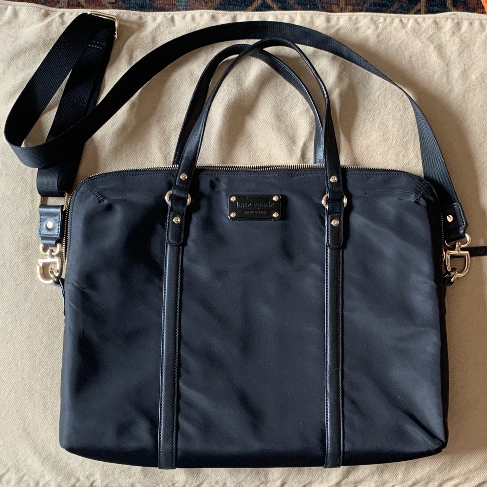 Kate Spade Black Laptop Bag